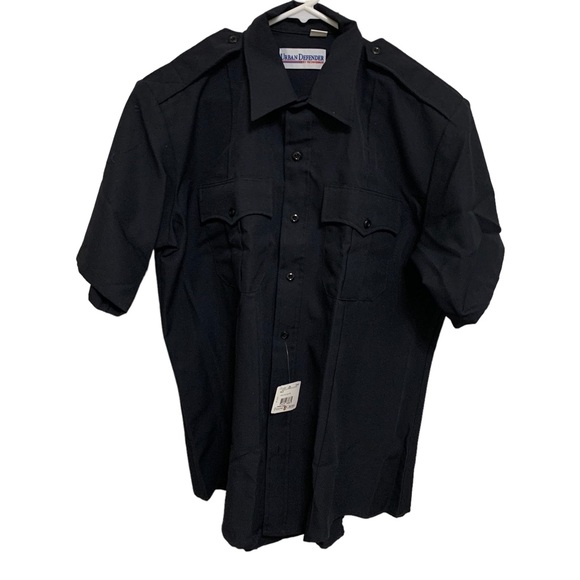 Flying Cross/ Urban Defender Men’s Justice Powerstretch Short Sleeve Shirt LAPD - Picture 1 of 9